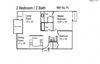 Meadowland Apartments 2 Bedroom 2 Bath Floor Plan